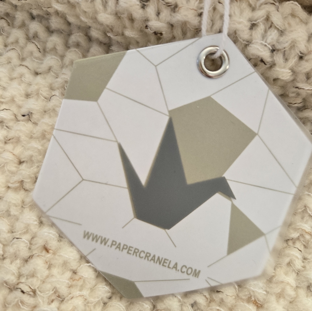 Knit Cream Sweater Dress - Picture 9 of 12